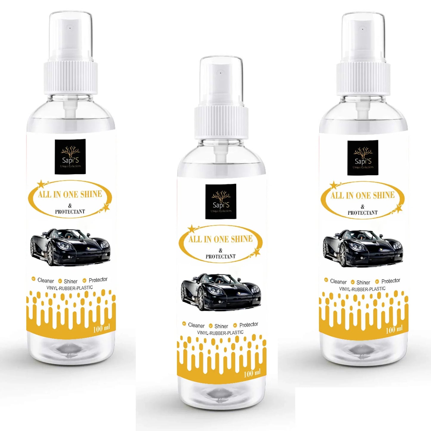 Sapi’s All-in-One Shine – 100ml | Clean, Polish & Protect Surfaces - Sapi'S Crafterina