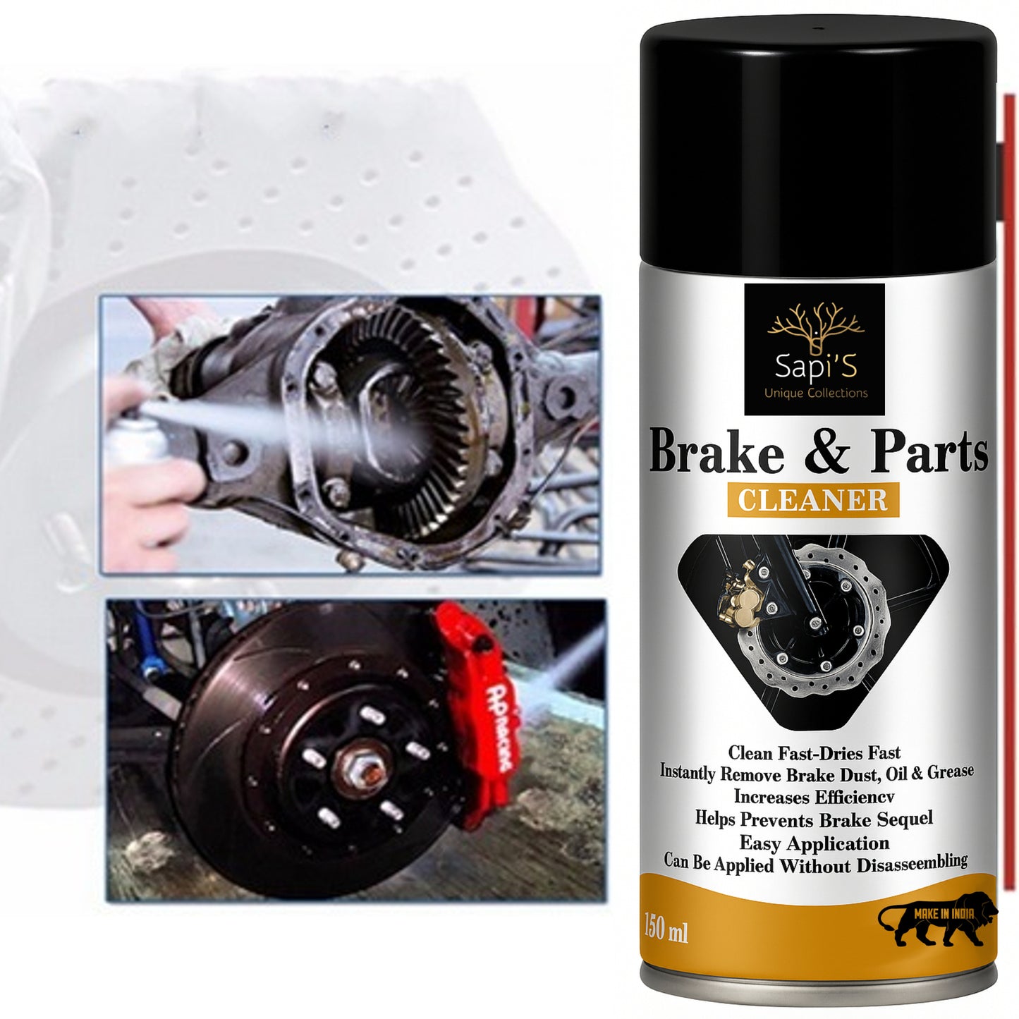 Sapi'S Brake & Parts Cleaner Spray 150 ml