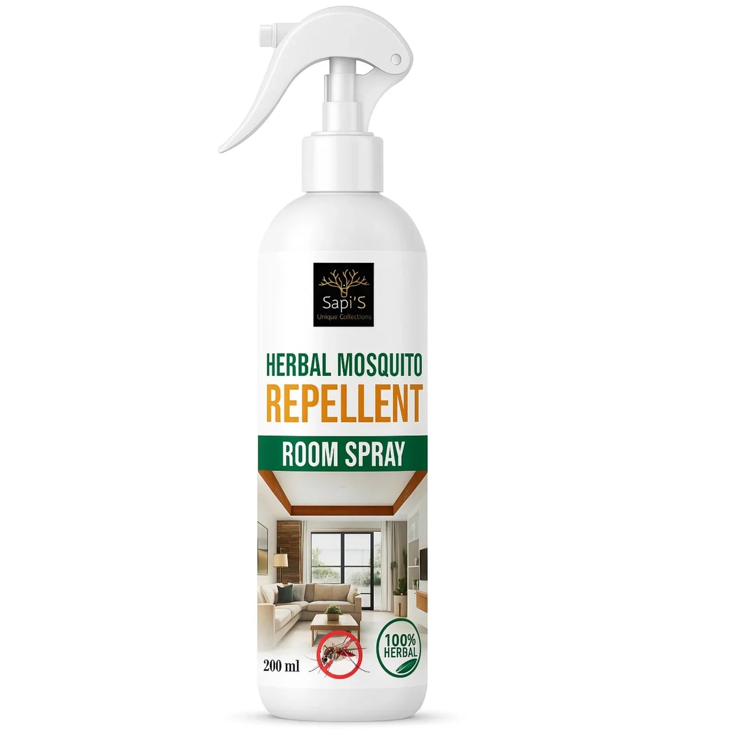 Sapi'S Mosquito Repellent Room Spray 200 ml - Sapi'S Crafterina