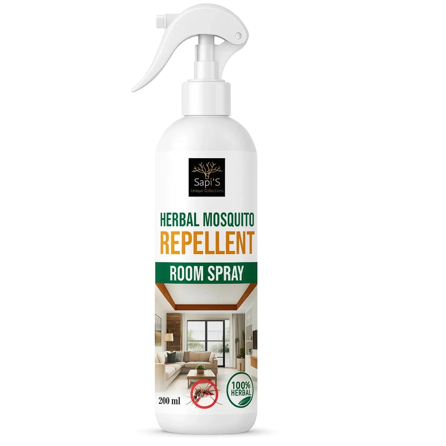 Sapi'S Mosquito Repellent Room Spray 200 ml - Sapi'S Crafterina