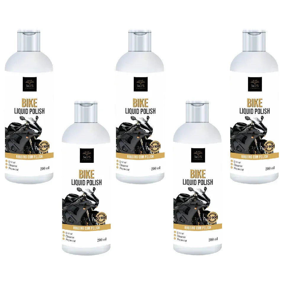 Sapi’s Bike Liquid Polish – 200ml | Shine & Protect Your Ride - Sapi'S Crafterina