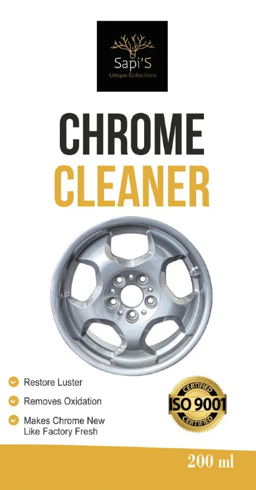 Sapi’S Chroma Cleaner – 200 ml | Chrome & Metal Shine Restorer - Sapi'S Crafterina