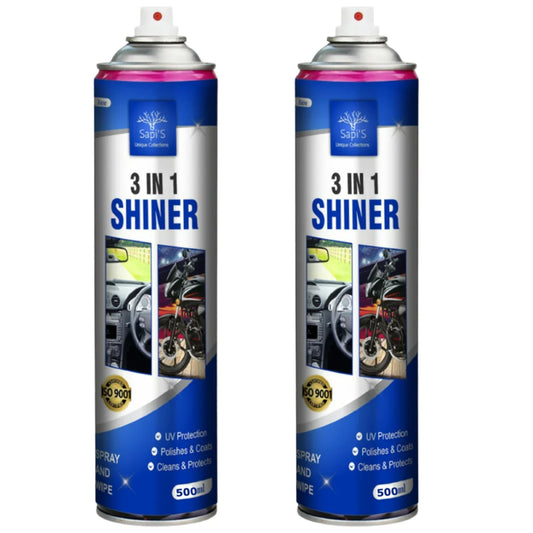 Sapi’s 3-in-1 Shiner – 500ml | Clean, Shine & Protect Surfaces - Sapi'S Crafterina