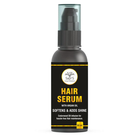 Sapi’S Hair Serum with Argan Oil – Softens, Smooths & Adds Shine (50ml) - Sapi'S Crafterina