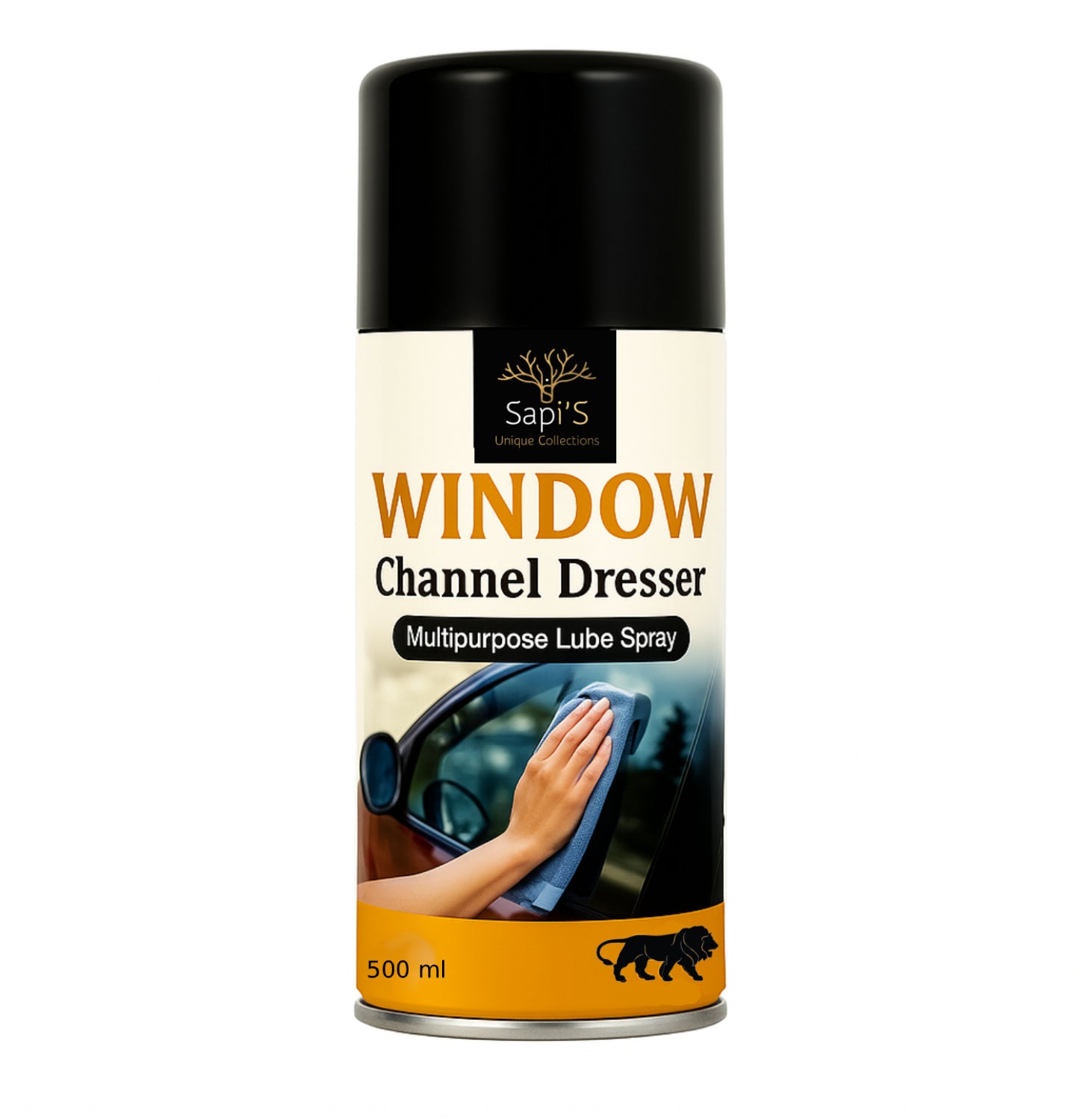 Sapi’S Window Channel Dresser – Multipurpose Lube Spray for Smooth Glass Movement (500 ml) - Sapi'S Crafterina
