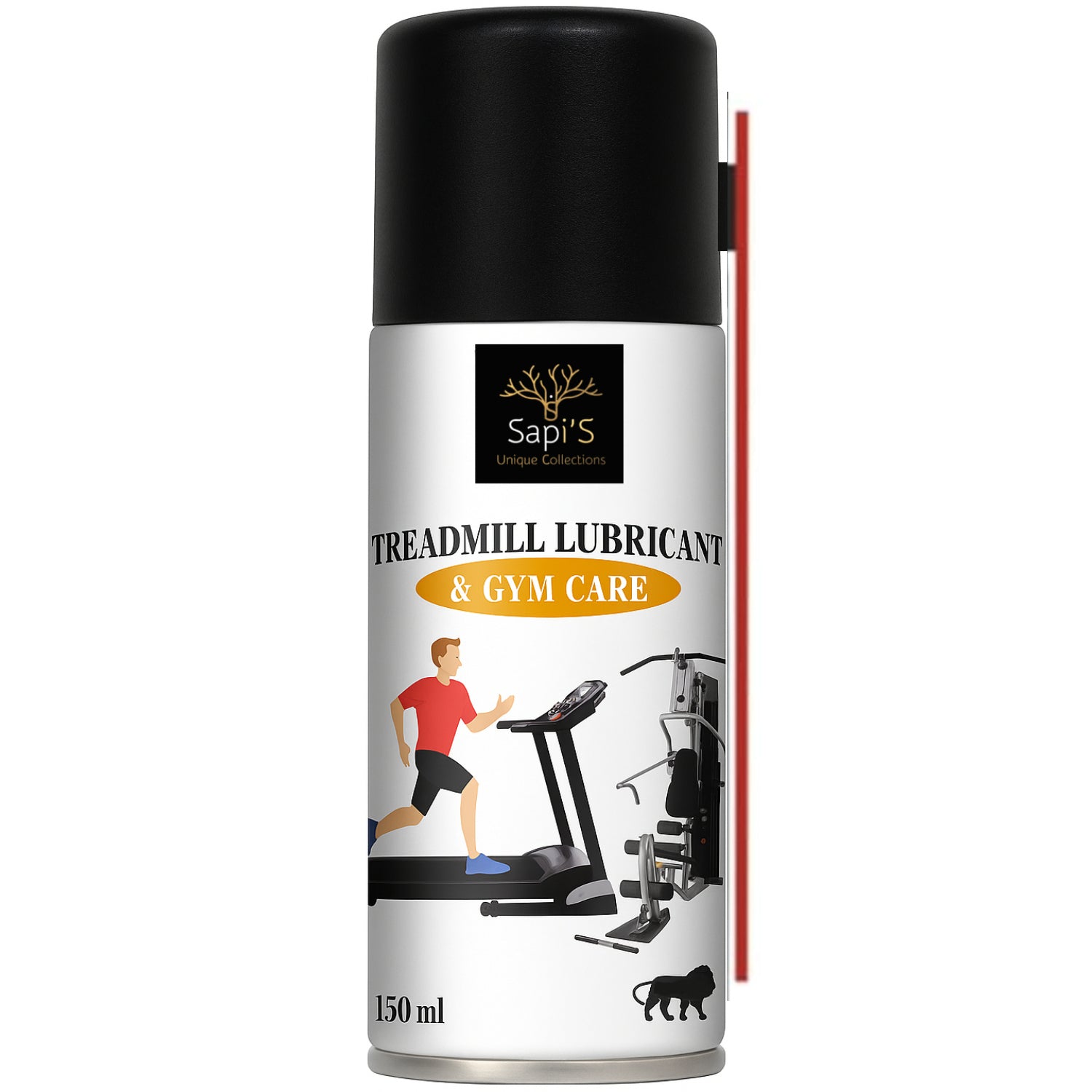Sapi'S Treadmill Lubricant Spray 150ml – Smooth Belt Care & Complete Gym Equipment Maintenance - Sapi'S Crafterina