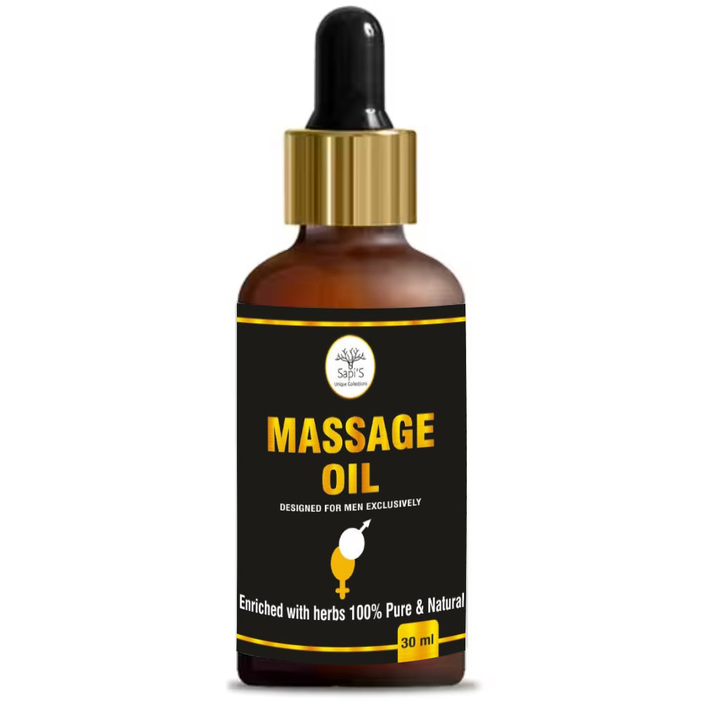 Sapi’s  Massage Oil – 100% Pure & Natural | Vitality & Strength Booster | 30ml - Sapi'S Crafterina