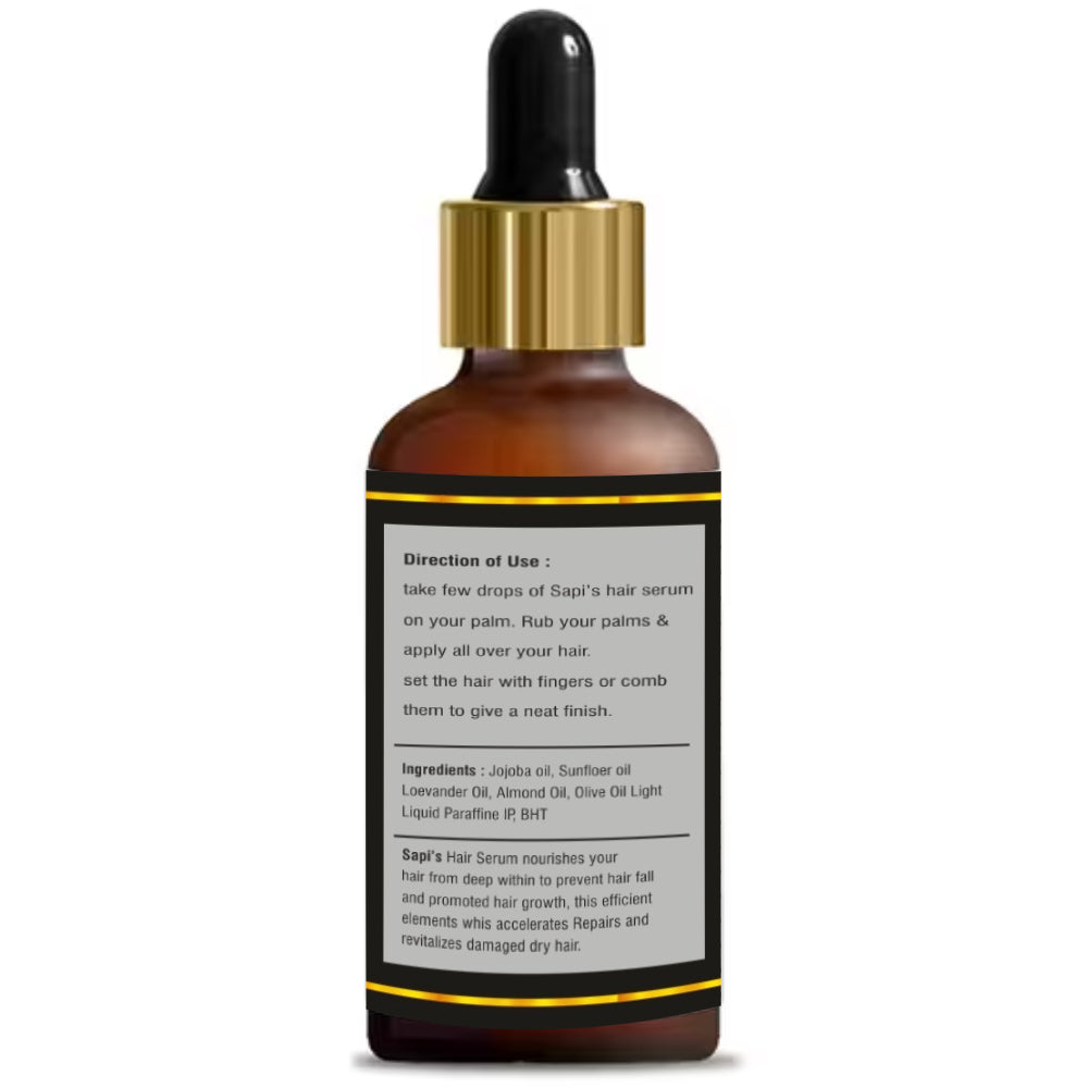 Sapi’s  Massage Oil – 100% Pure & Natural | Vitality & Strength Booster | 30ml - Sapi'S Crafterina