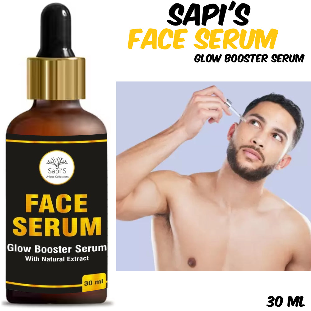 Sapi’S Glow Booster Face Serum – Radiance Enhancing Formula with Natural Extracts (30ml) - Sapi'S Crafterina