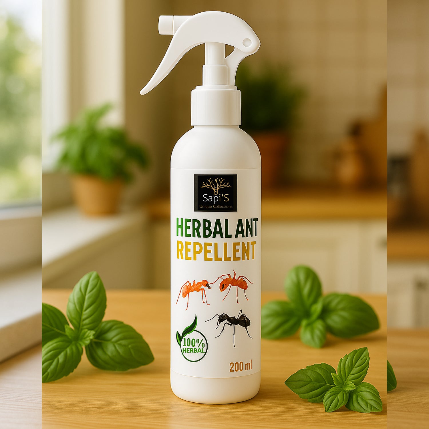 Sapi’s Herbal Ant Repellent – 200ml | Natural & Effective Ant Control - Sapi'S Crafterina