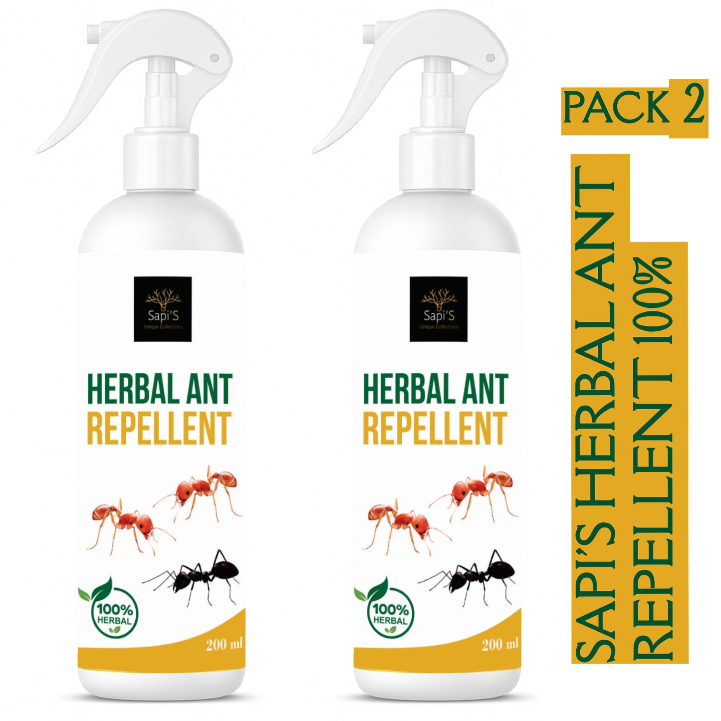 Sapi’s Herbal Ant Repellent – 200ml | Natural & Effective Ant Control - Sapi'S Crafterina