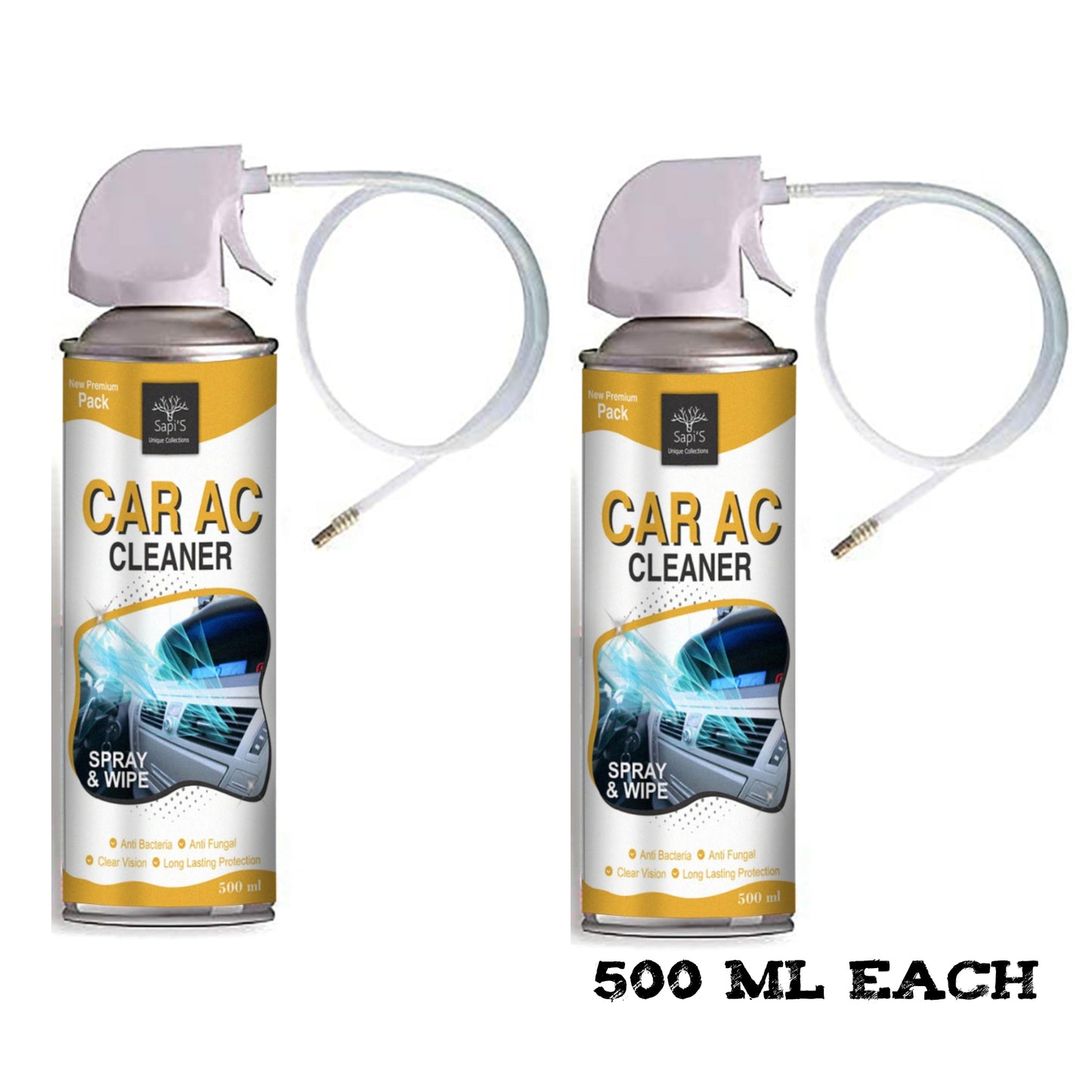 Sapi’s Car AC Cleaner – 500ml | Freshen & Deep Clean Your Car and Home AC - Sapi'S Crafterina