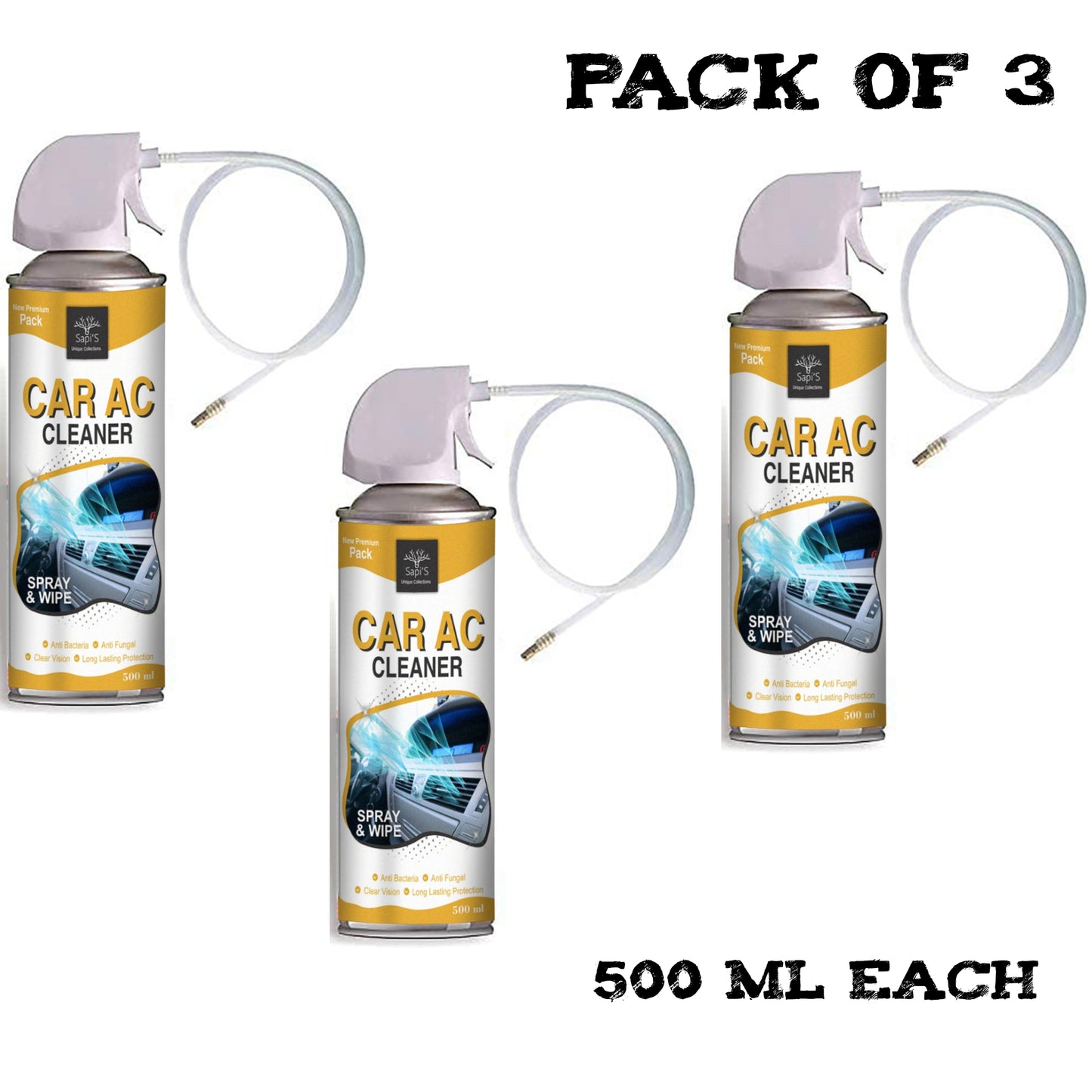 Sapi’s Car AC Cleaner – 500ml | Freshen & Deep Clean Your Car and Home AC - Sapi'S Crafterina