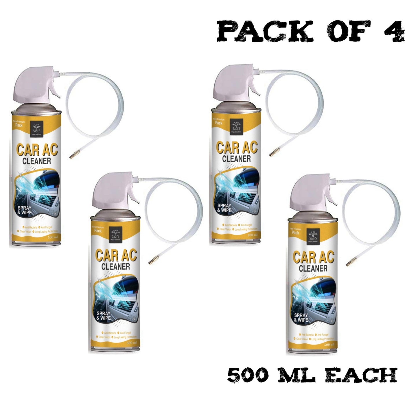 Sapi’s Car AC Cleaner – 500ml | Freshen & Deep Clean Your Car and Home AC - Sapi'S Crafterina