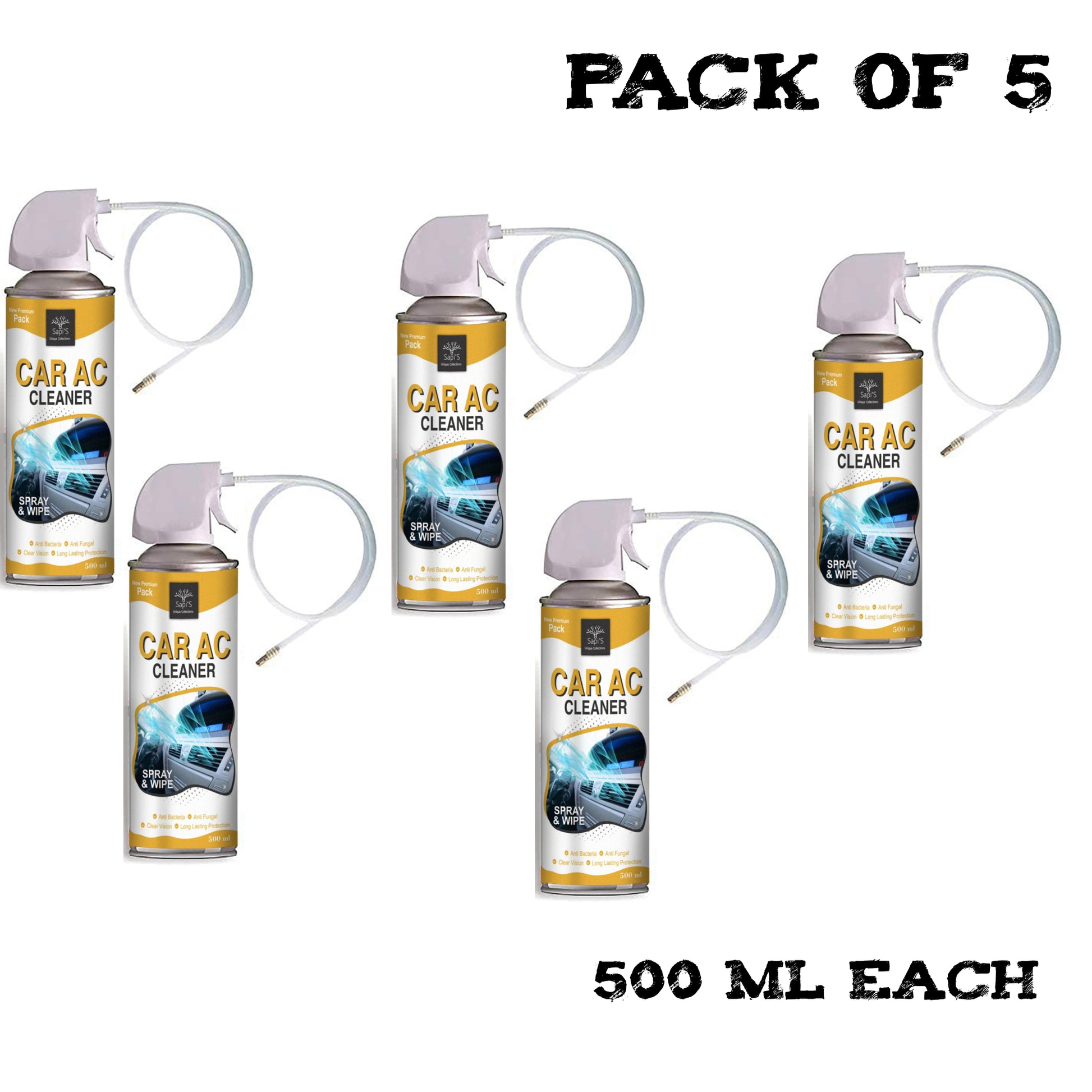 Sapi’s Car AC Cleaner – 500ml | Freshen & Deep Clean Your Car and Home AC - Sapi'S Crafterina
