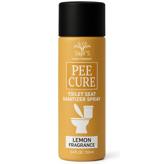 Sapi’S Pee Cure – Toilet Seat Sanitizer Spray | Lemon Fragrance | Kills 99.9% Germs - Sapi'S Crafterina
