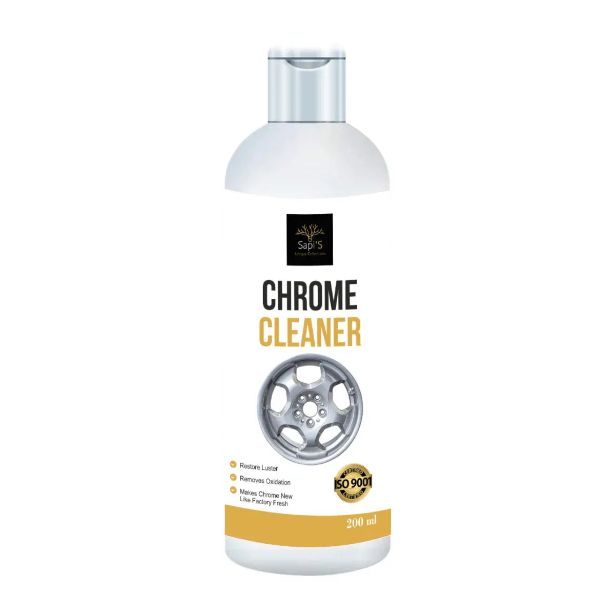 Sapi’S Chroma Cleaner – 200 ml | Chrome & Metal Shine Restorer - Sapi'S Crafterina