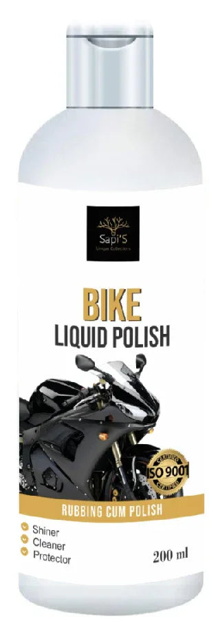 Sapi’s Bike Liquid Polish – 200ml | Shine & Protect Your Ride - Sapi'S Crafterina