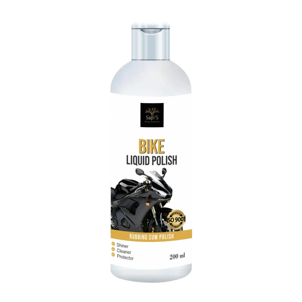 Sapi’s Bike Liquid Polish – 200ml | Shine & Protect Your Ride - Sapi'S Crafterina