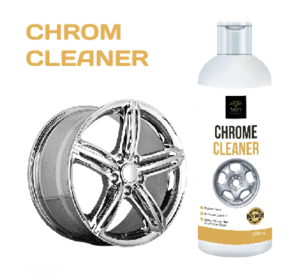 Sapi’S Chroma Cleaner – 200 ml | Chrome & Metal Shine Restorer - Sapi'S Crafterina