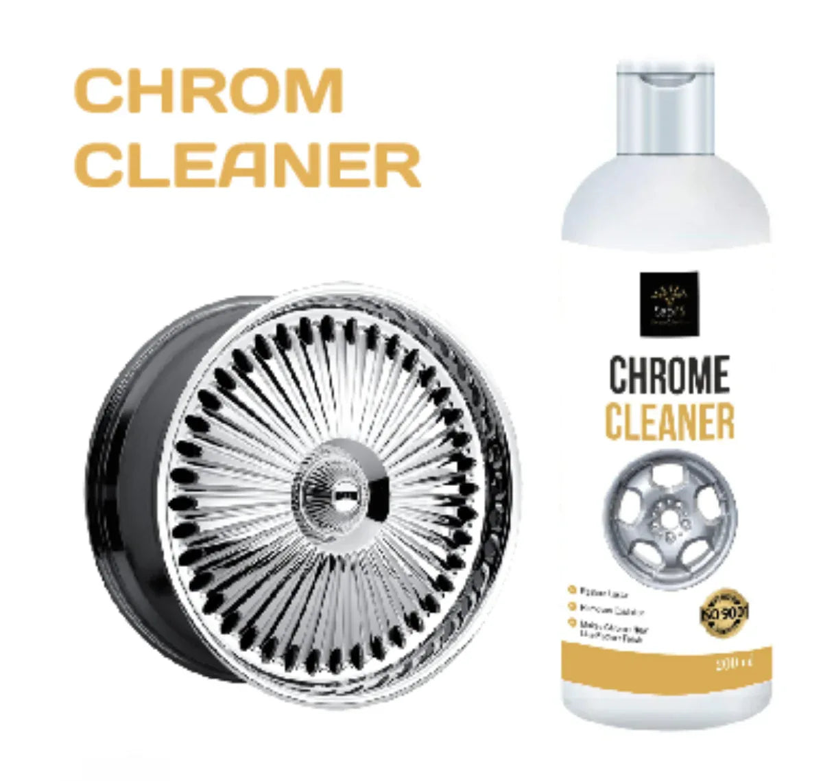 Sapi’S Chroma Cleaner – 200 ml | Chrome & Metal Shine Restorer - Sapi'S Crafterina